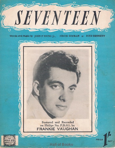 Frankie Vaughan — Seventeen cover artwork