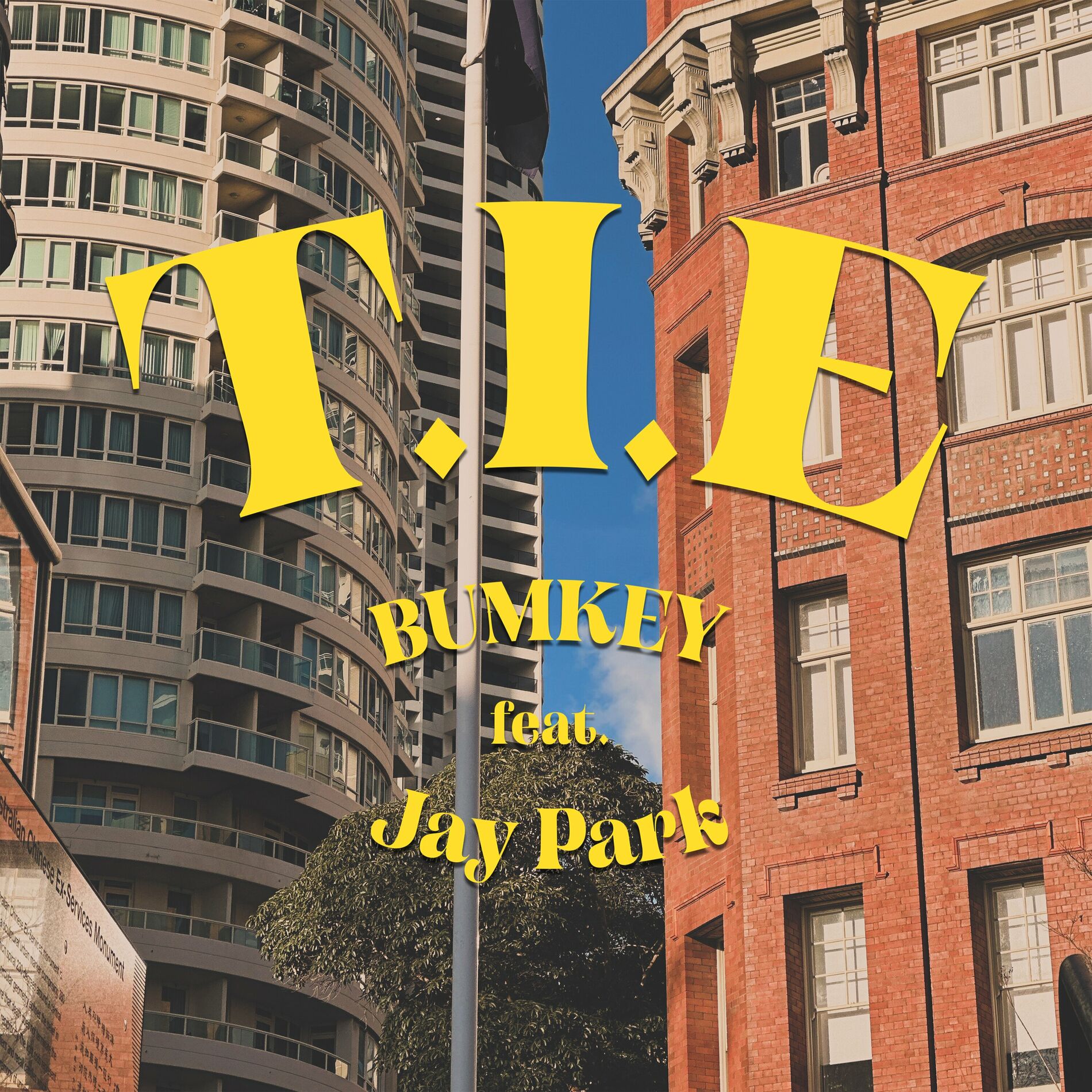 Bumkey featuring Jay Park — T.I.E (Take It Easy) cover artwork