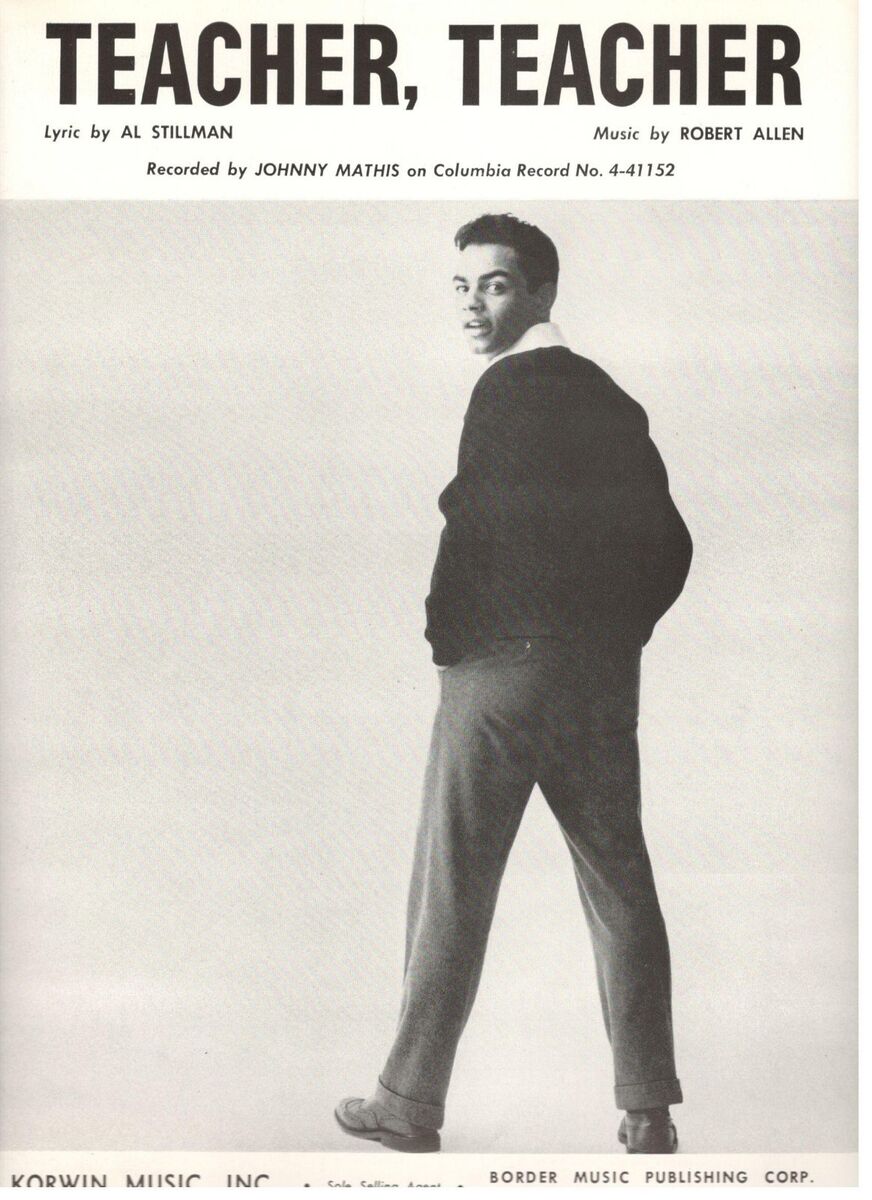 Johnny Mathis — Teacher Teacher cover artwork