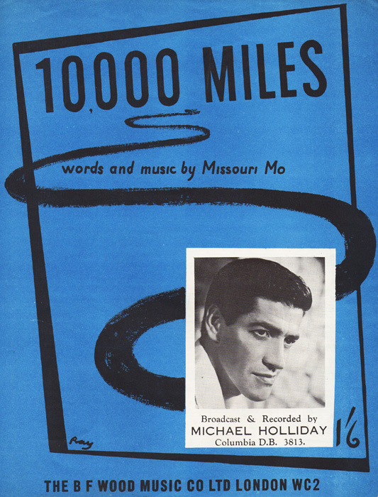 Michael Holliday — Ten Thousand Miles cover artwork