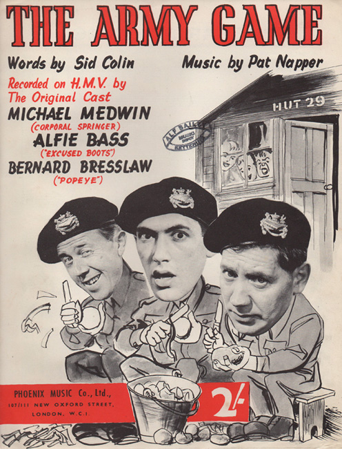 Michael Medwin, Bernard Bresslaw, Alfie Bass, & Leslie Fyson — The Signature Tune Of &#039;The Army Game&#039; cover artwork