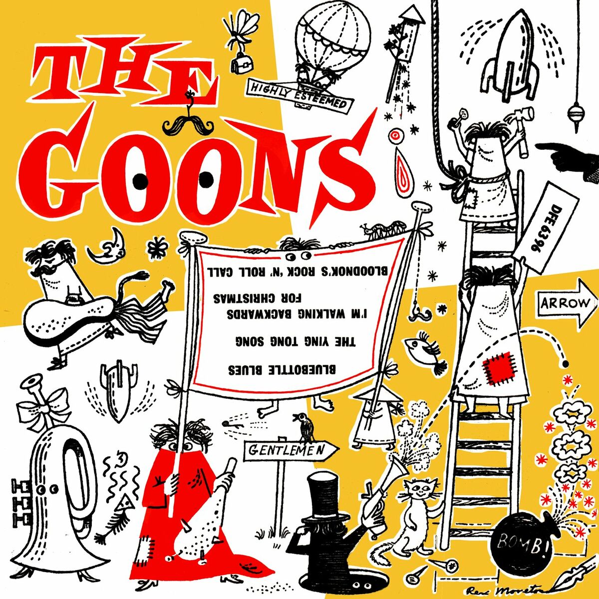 The Goons — The Ying Tong Song/Bloodnok&#039;s Rock &#039;N&#039; Roll Call cover artwork