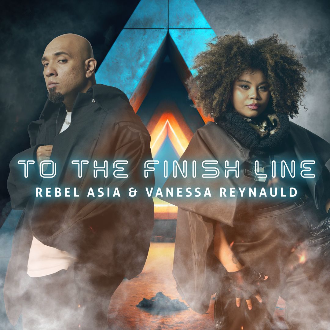 Rebel Asia & Vanessa Reynauld — To the Finish Line cover artwork