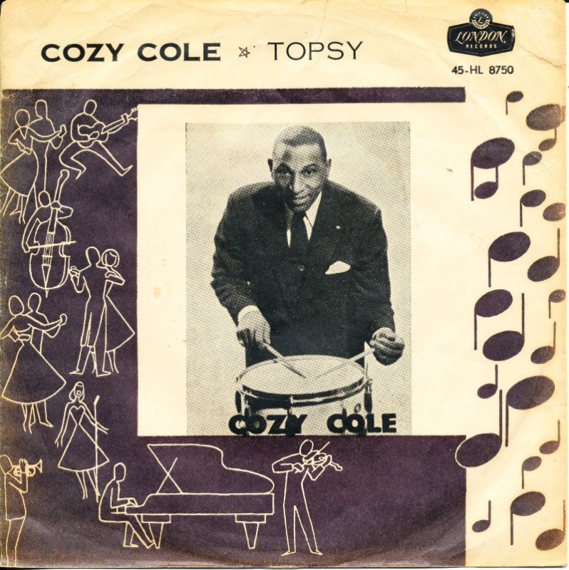 Cozy Cole — Topsy (Parts 1 And 2) cover artwork