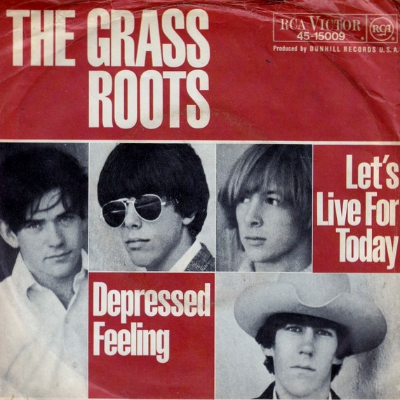 The Grass Roots — Let&#039;s Live For Today cover artwork
