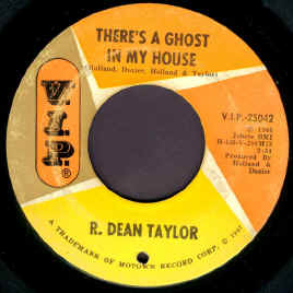 R. Dean Taylor — There&#039;s a Ghost in My House cover artwork
