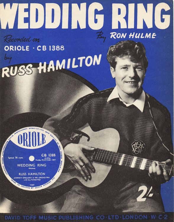 Russ Hamilton — Wedding Ring cover artwork