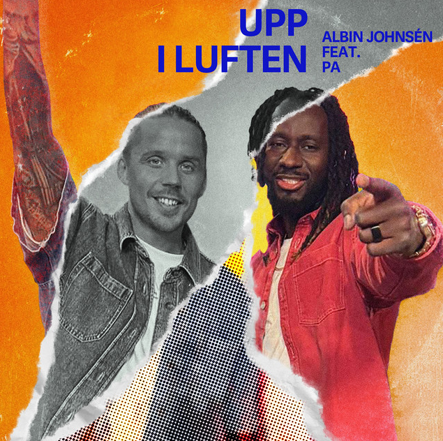 Albin Johnsén featuring Pa — Upp i luften cover artwork