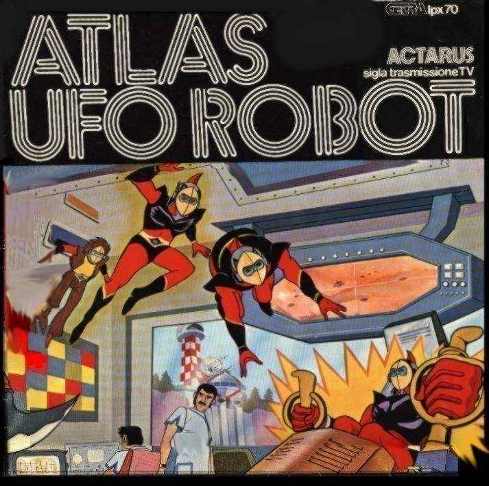 Actarus — Atlas UFO Robot cover artwork