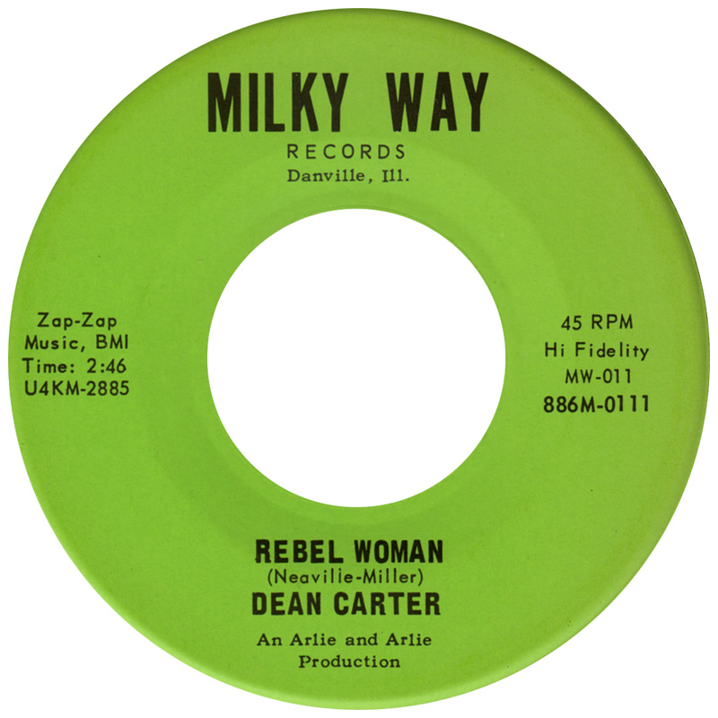 Dean Carter — Rebel Woman cover artwork