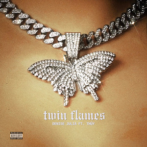 Denise Julia featuring Thủy — twin flames cover artwork