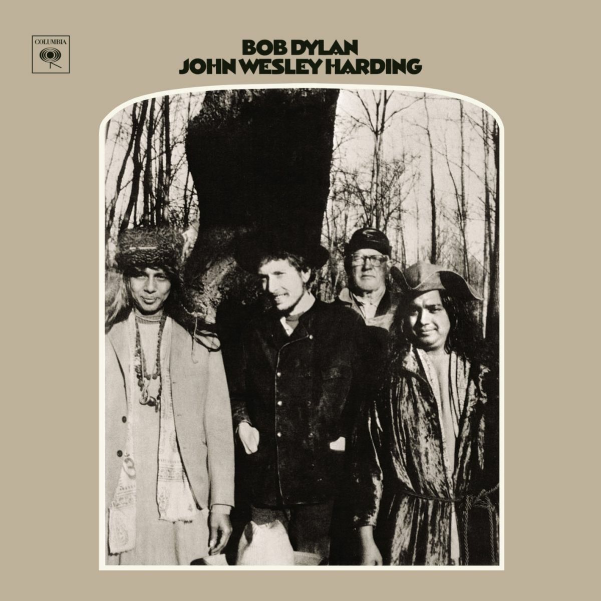 Bob Dylan John Wesley Harding cover artwork