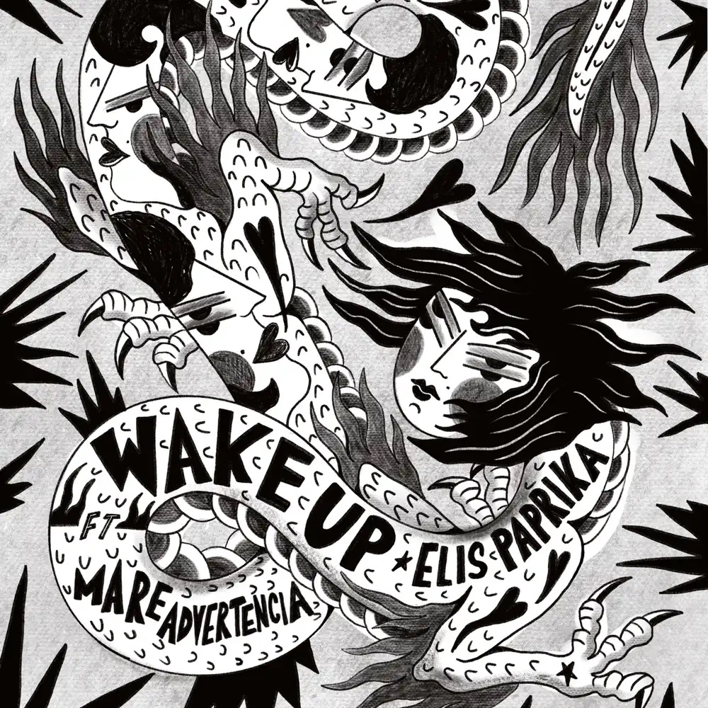 Elis Paprika & Mare Advertencia — Wake Up cover artwork