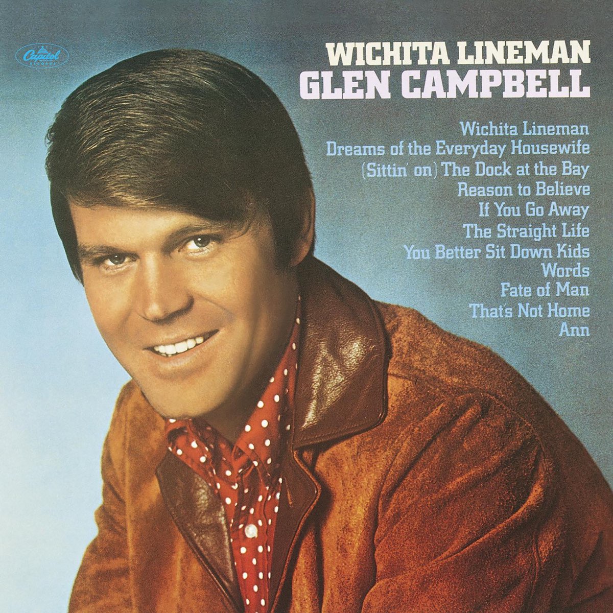 Glen Campbell Wichita Lineman cover artwork