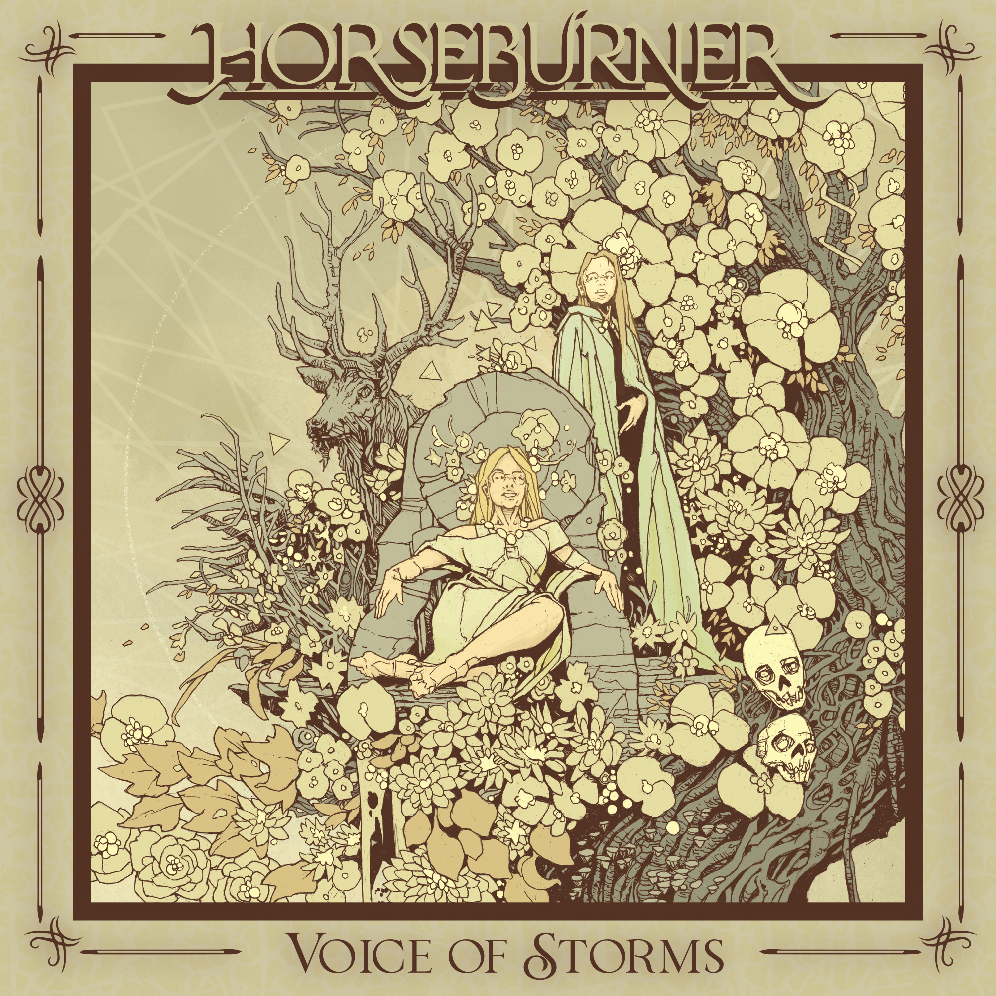 Horseburner — Voice of Storms cover artwork