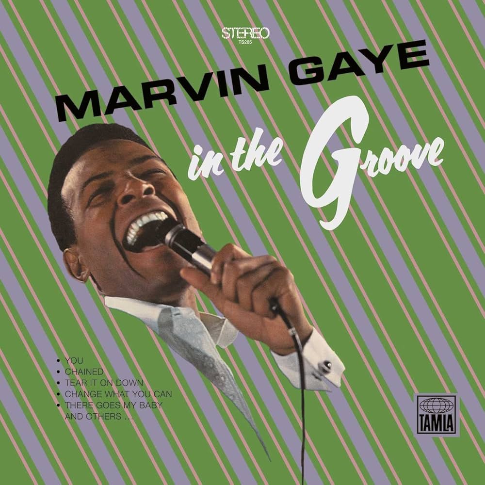 Marvin Gaye In the Groove cover artwork