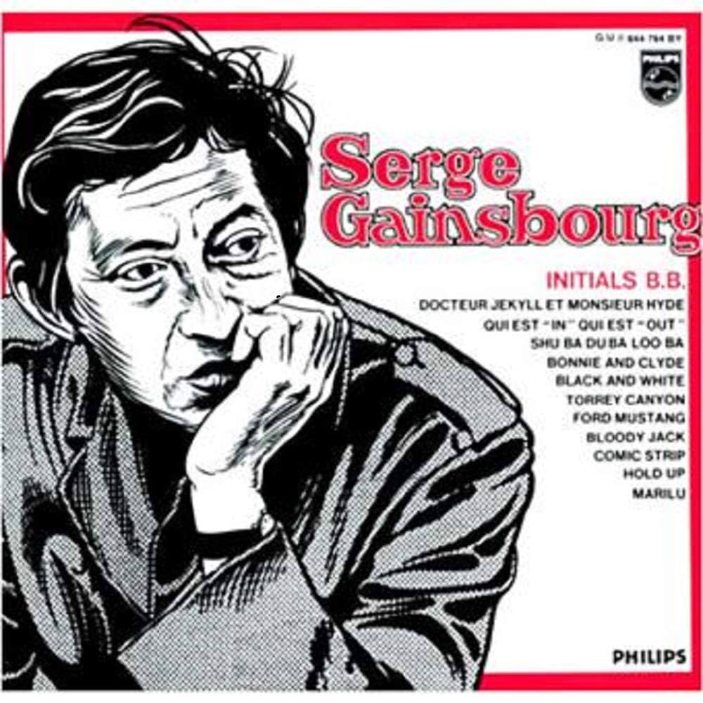 Serge Gainsbourg Initials B.B. cover artwork