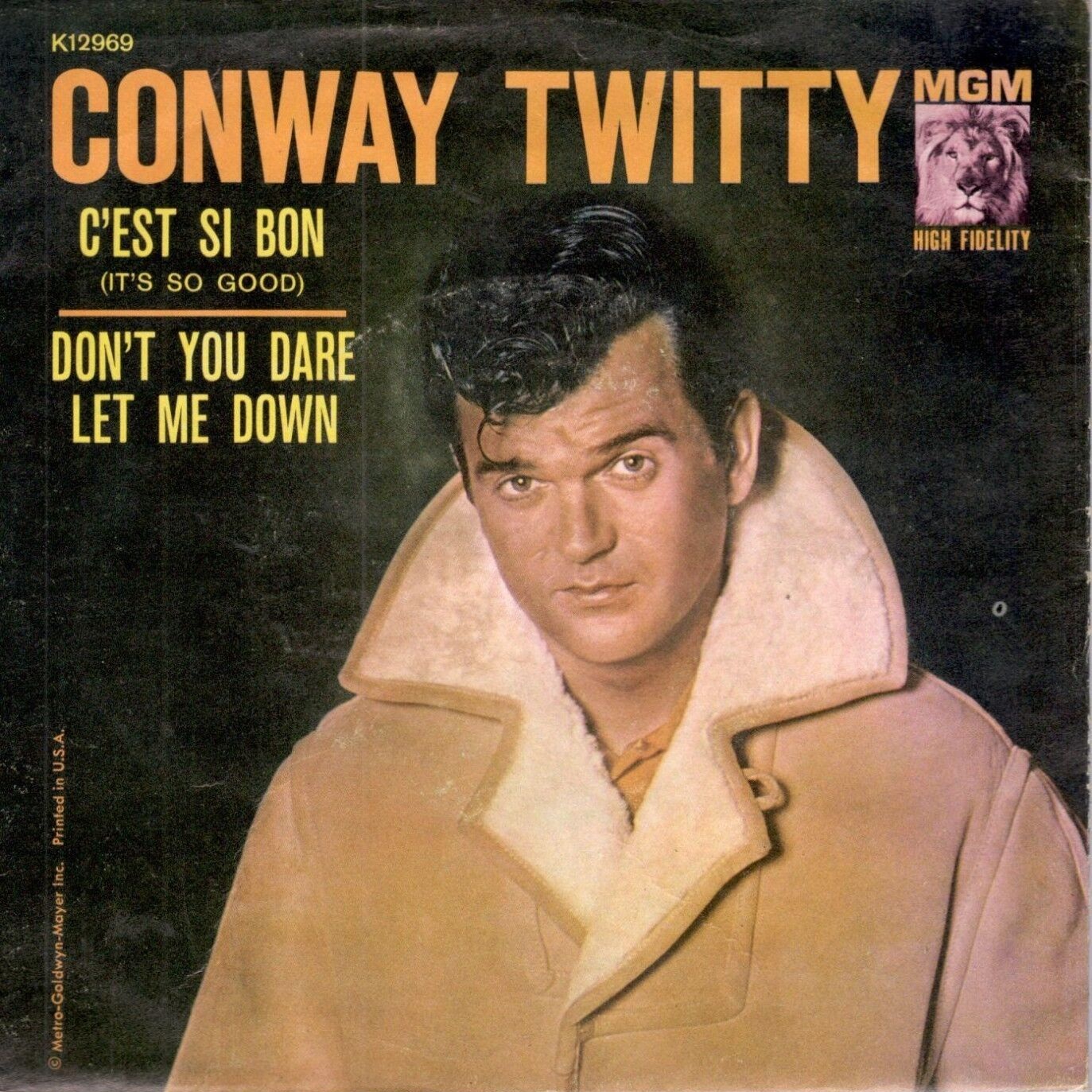 Conway Twitty — C&#039;est Si Bon cover artwork