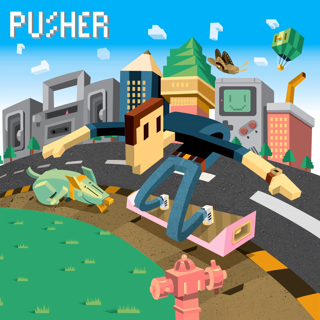 Pusher, MOTHICA, & Shawn Wasabi — Clear - Shawn Wasabi Remix cover artwork