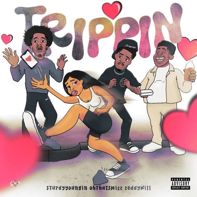 Sturdyyoungin featuring Ohthatsmizz & Zeddy Will — TRIPPIN cover artwork