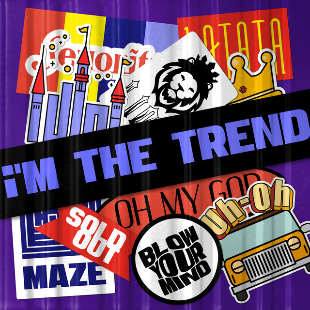 (G)I-DLE — I&#039;M THE TREND cover artwork