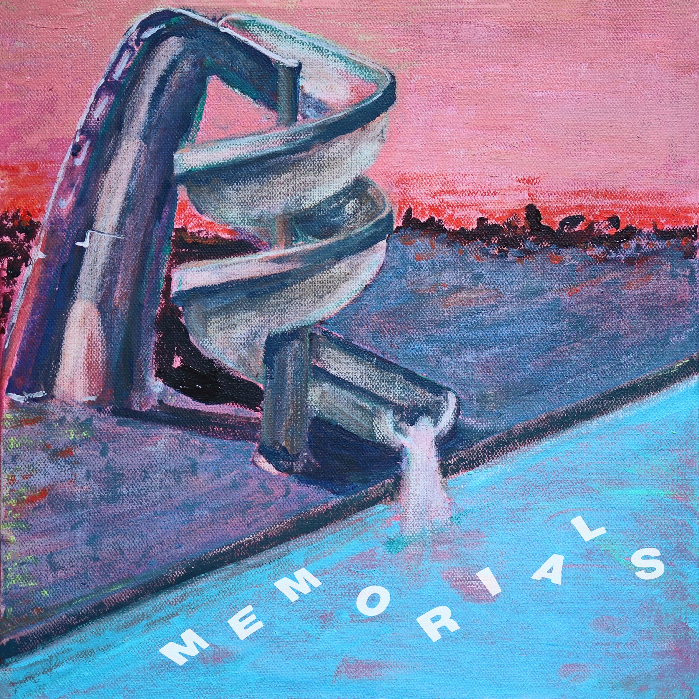 Memorials Memorial Waterslides cover artwork