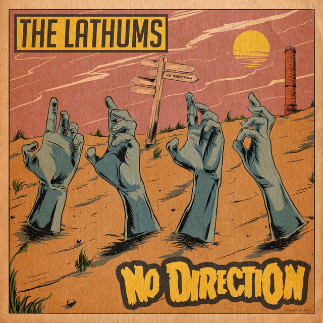 The Lathums — No Direction cover artwork