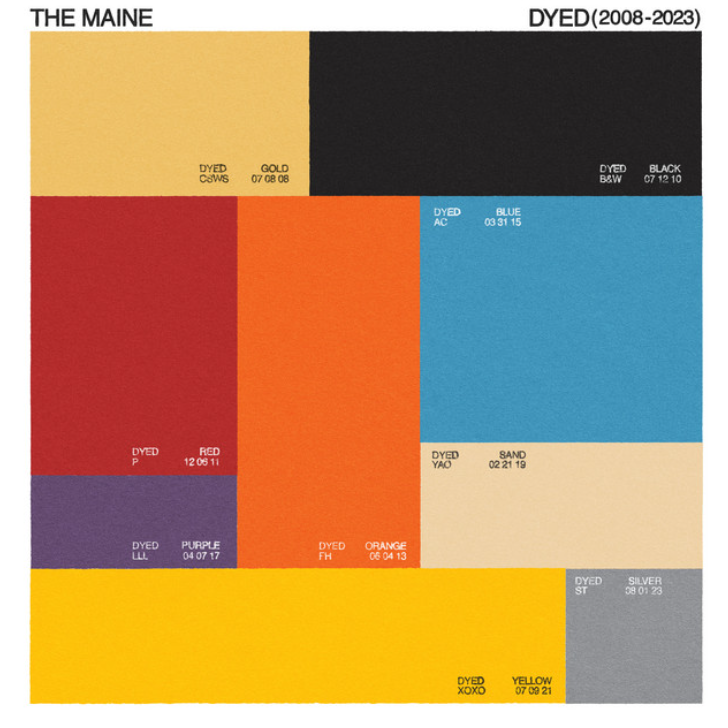 The Maine — Don&#039;t Light the Match (Dyed Black 2010) cover artwork