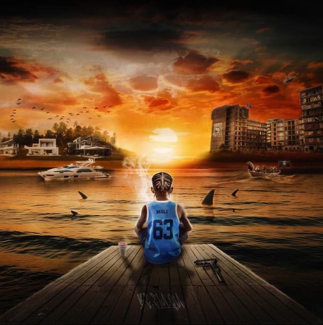 MALI featuring Safraoui — FROZEN cover artwork