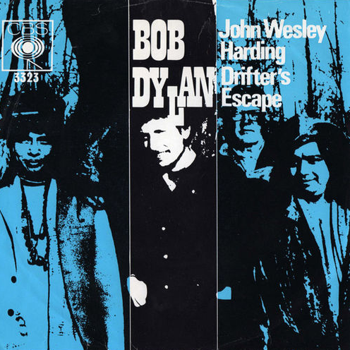 Bob Dylan — John Wesley Harding cover artwork