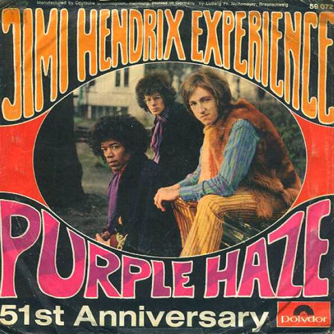 The Jimi Hendrix Experience — Purple Haze cover artwork