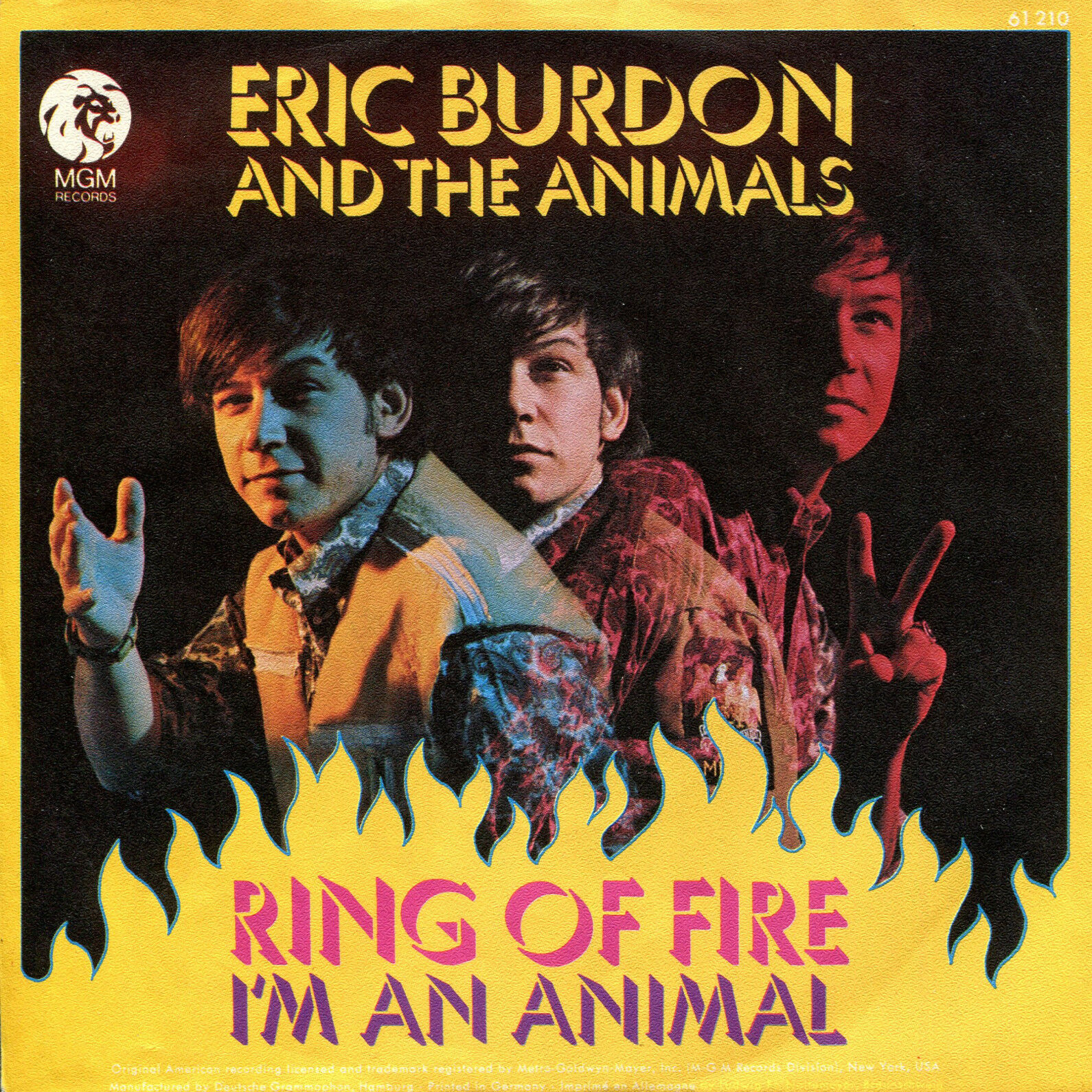 Eric Burdon &amp; The Animals — Ring of Fire cover artwork