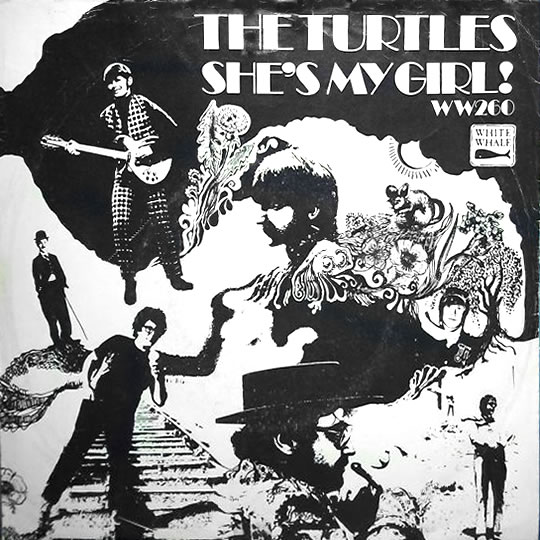The Turtles — She&#039;s My Girl cover artwork