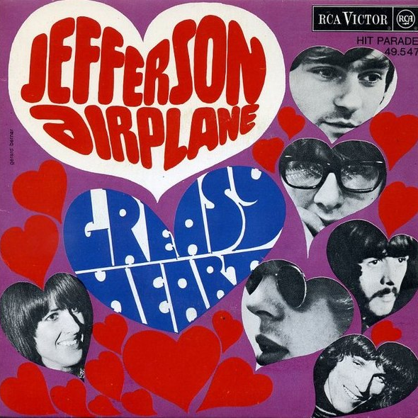 Jefferson Airplane — Greasy Heart cover artwork