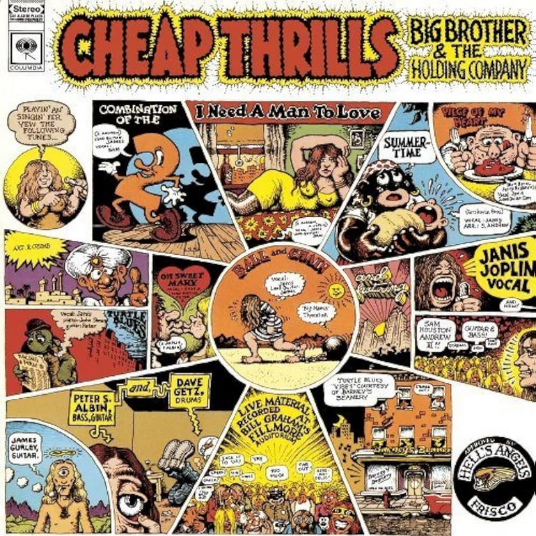 Big Brother &amp; The Holding Company Cheap Thrills cover artwork