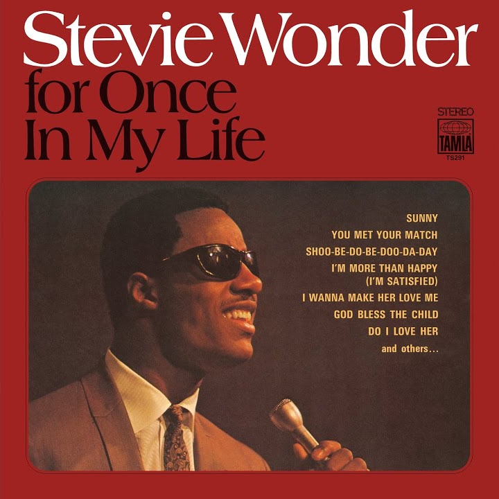 Stevie Wonder For Once in My Life cover artwork
