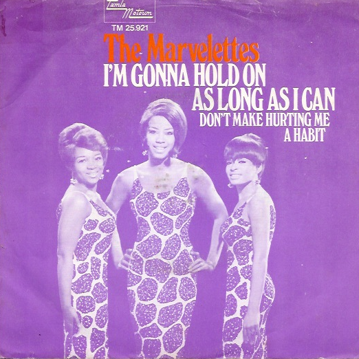The Marvelettes — I&#039;m Gonna Hold On Long as I Can cover artwork