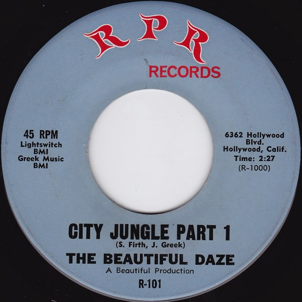The Beautiful Daze — City Jungle cover artwork
