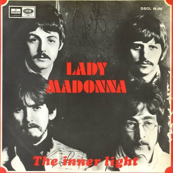 The Beatles — Lady Madonna cover artwork