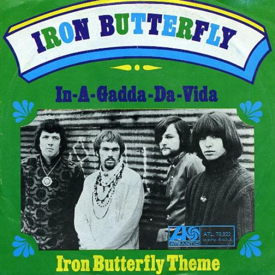 Iron Butterfly — In-A-Gadda-Da-Vida cover artwork