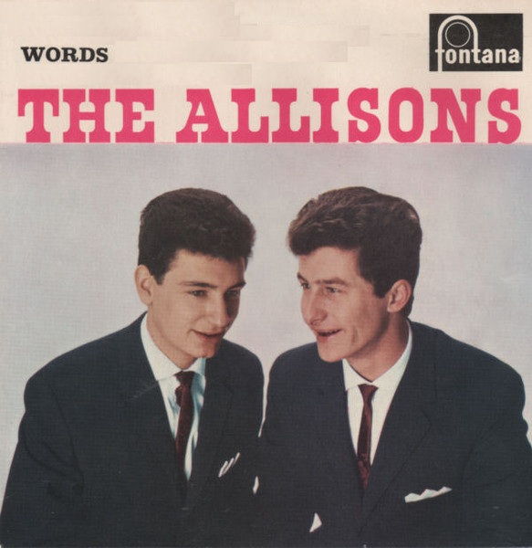 The Allisons — Words cover artwork
