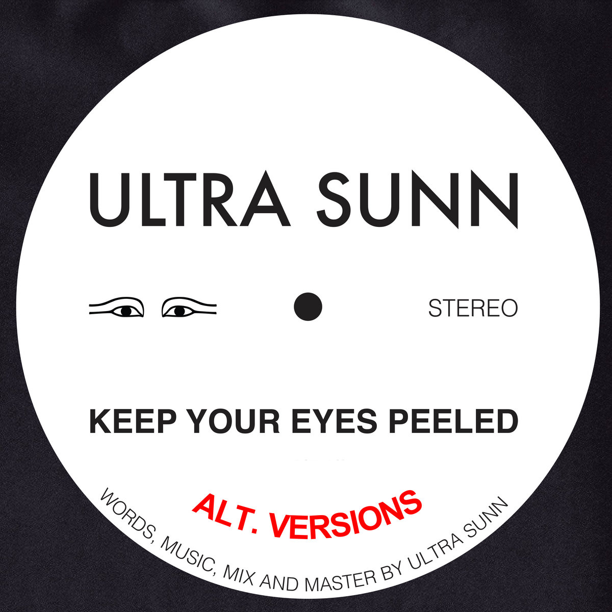 ULTRA SUNN — Keep Your Eyes Peeled cover artwork