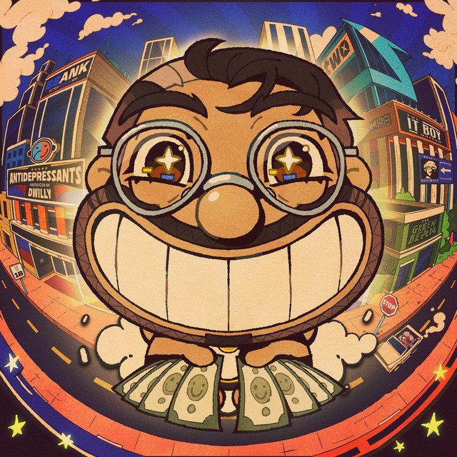 bbno$ — antidepressants cover artwork