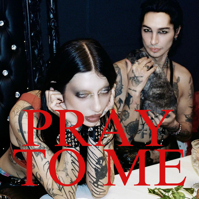 DeathbyRomy featuring Palaye Royale — PRAY TO ME cover artwork