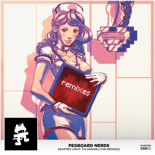 Pegboard Nerds Heartbit (The Remixes) cover artwork