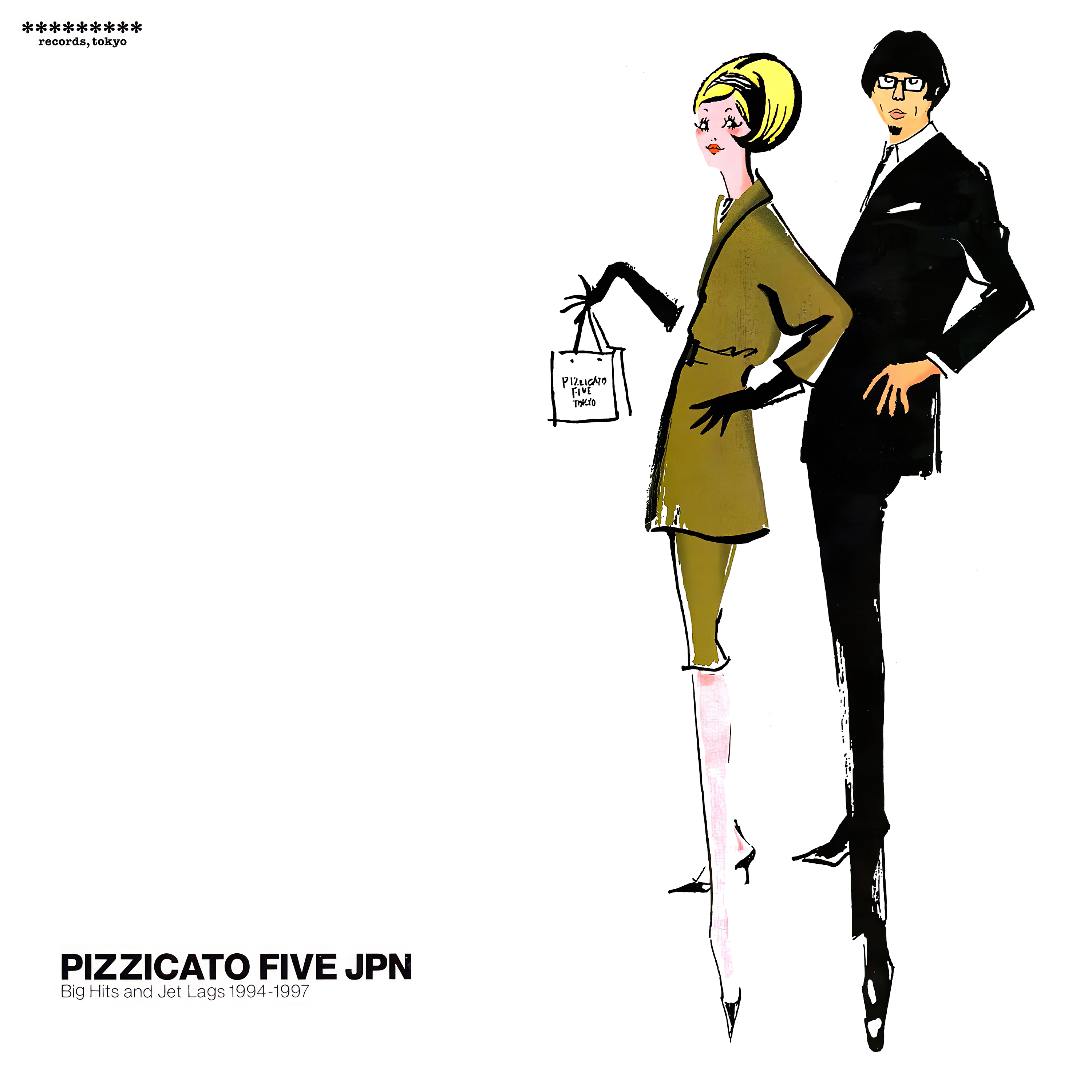 Pizzicato Five Pizzicato Five JPN (Big Hits &amp; Jet Lags 1994-1997) cover artwork
