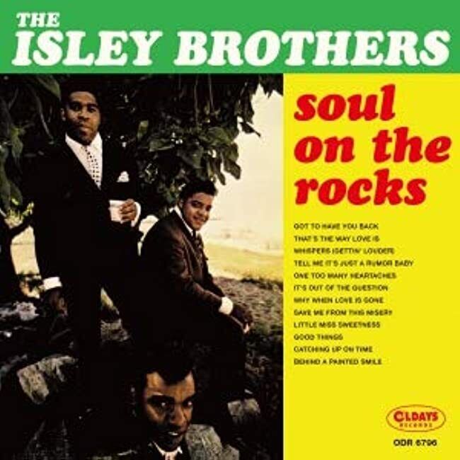The Isley Brothers Soul on the Rocks cover artwork