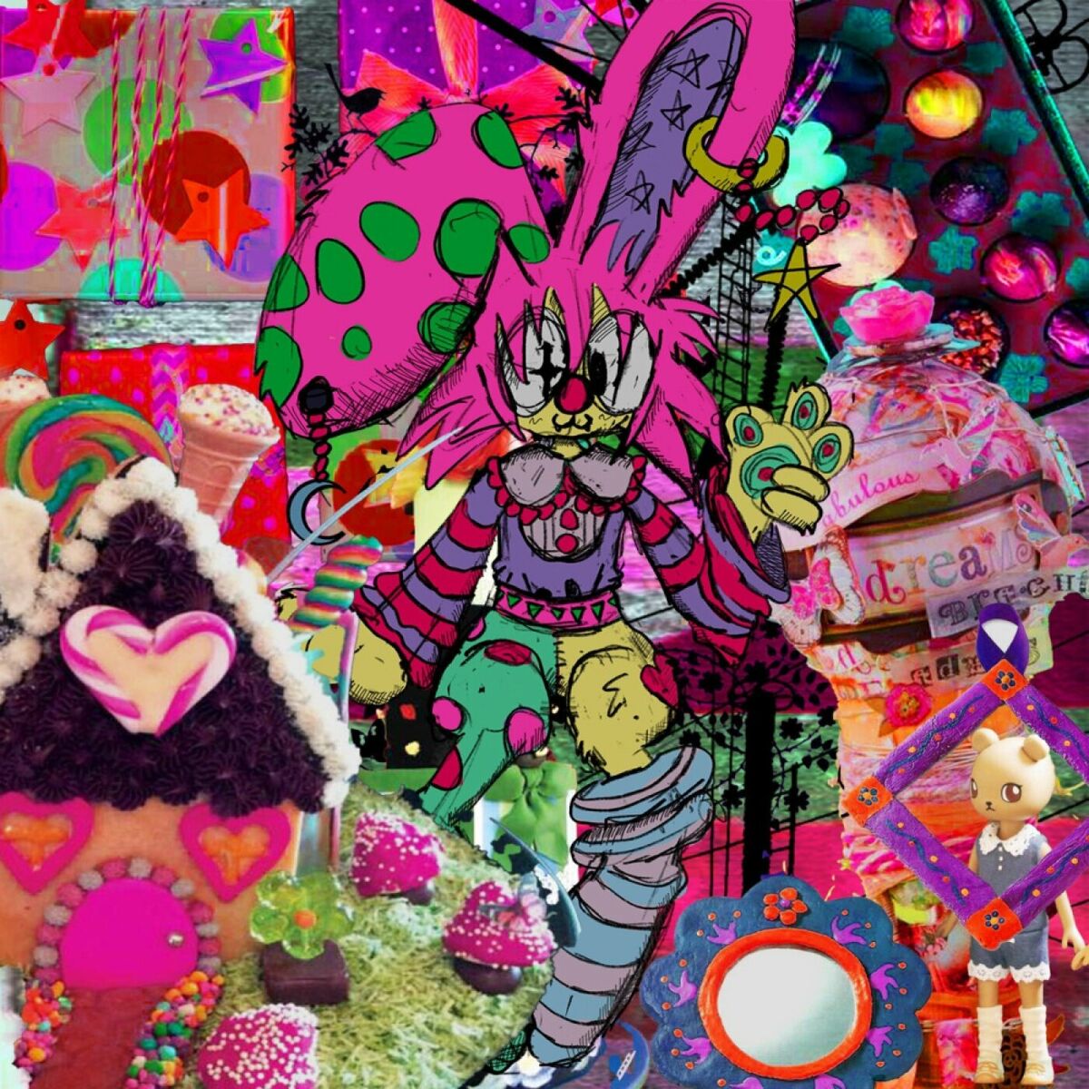 STOMACH BOOK FUKOUNA GIRL cover artwork