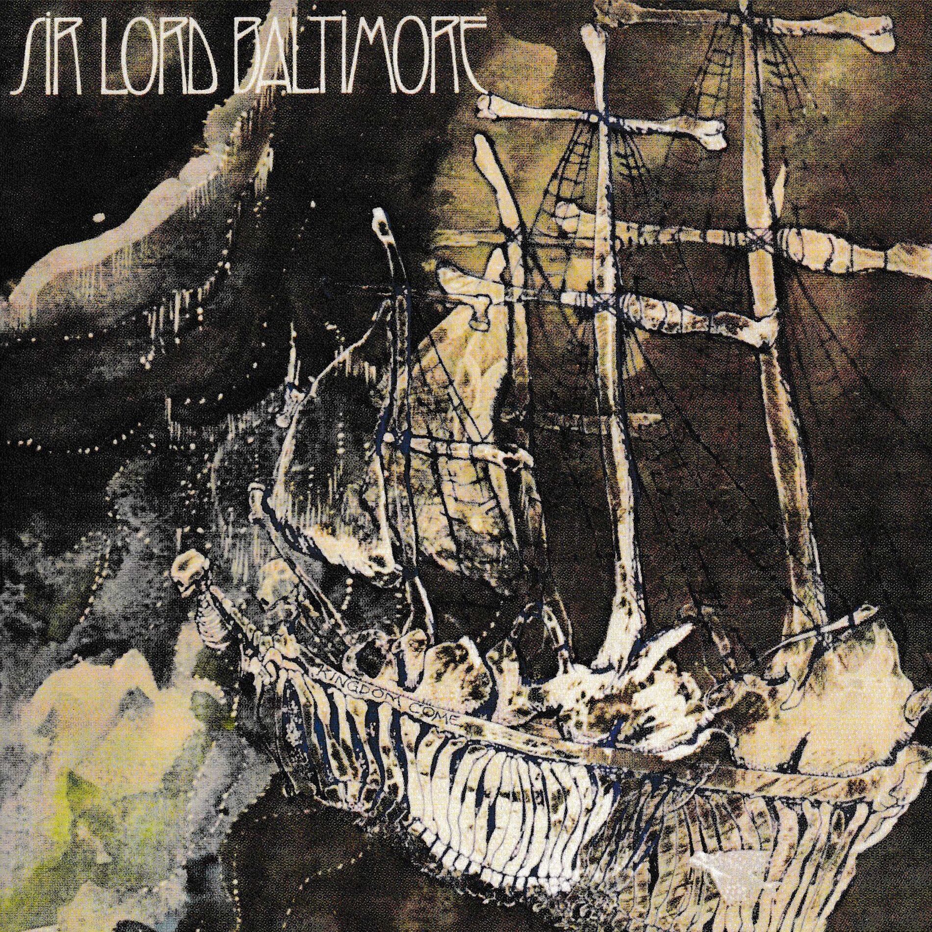 Sir Lord Baltimore — Hard Rain Fallin&#039; cover artwork