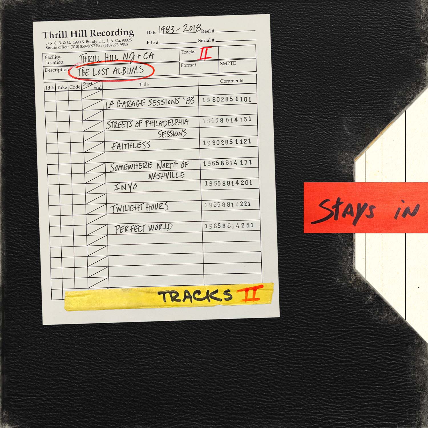 Bruce Springsteen — Blind Spot cover artwork
